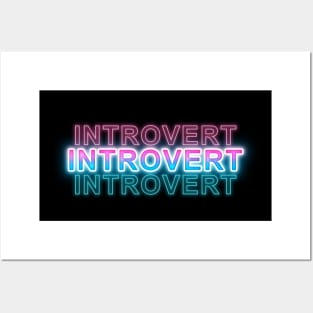 Introvert Posters and Art